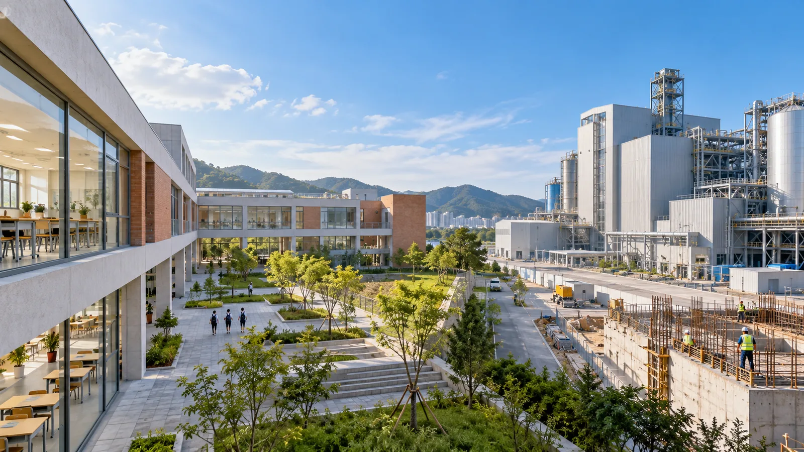 학교에서 산업현장까지, 공간의 쓰임을 짓는 기업… LB종합건설