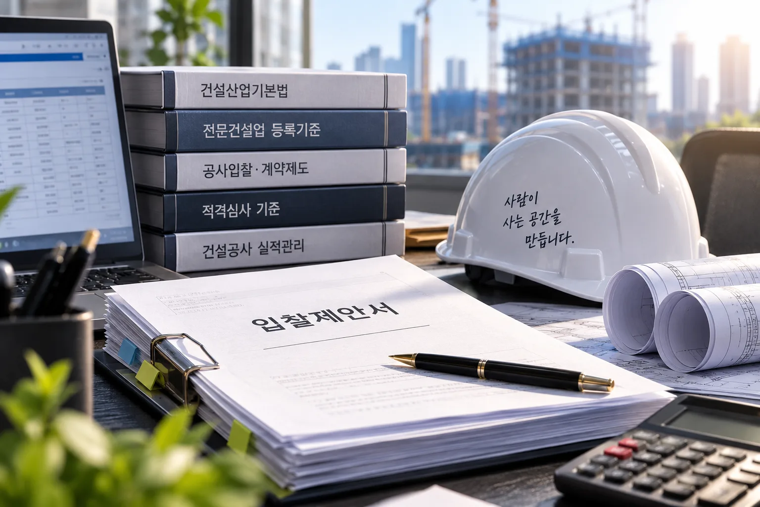 2026년 전문건설업 입찰제도 변경사항 총정리 · 조달뉴스 안내 이미지