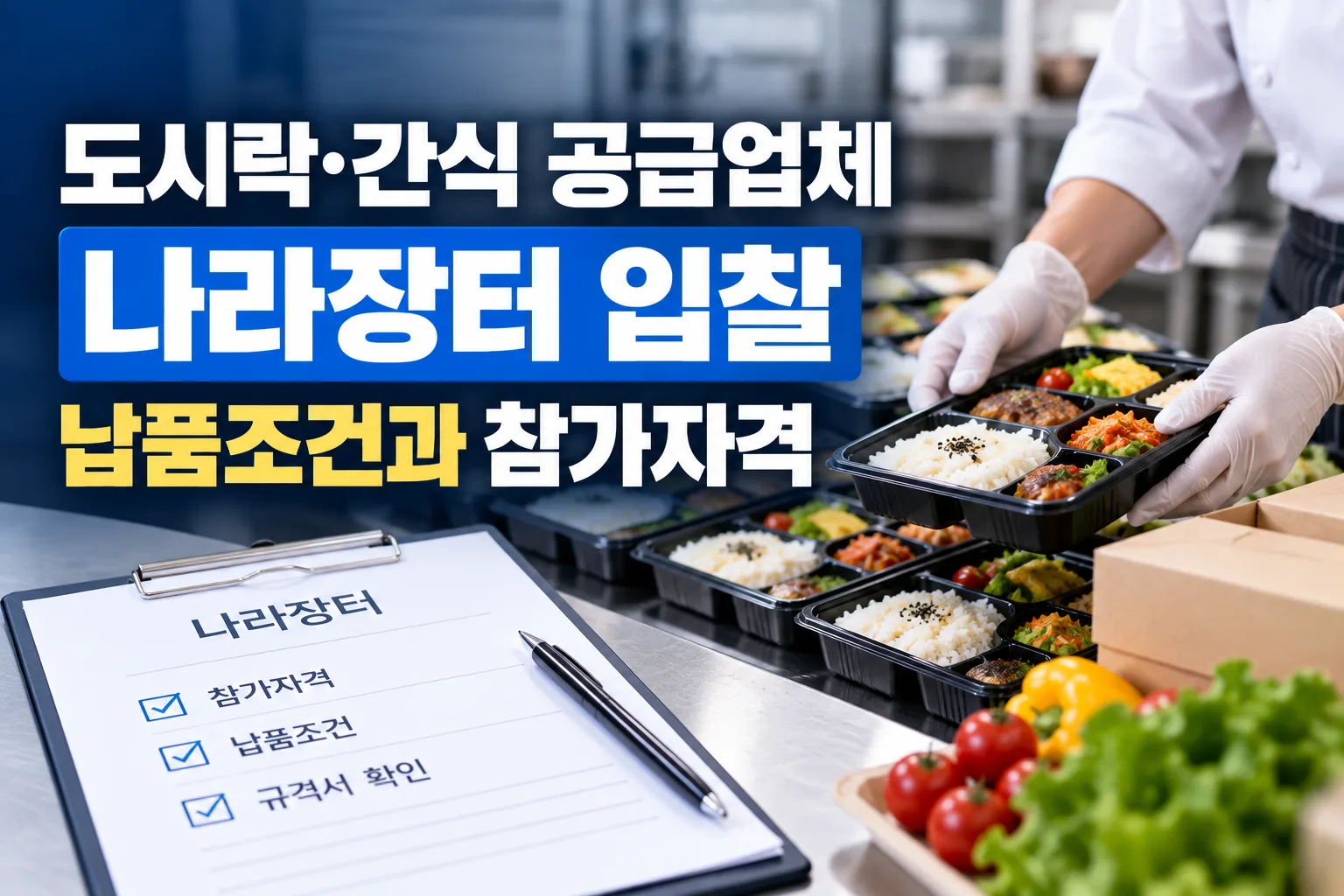 도시락이나 간식을 제조·공급하는 업체도 학교, 유치원, 복지시설, 공공기관 … 관련 이미지