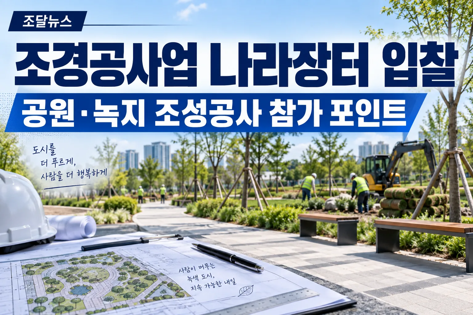건설산업기본법 시행령상 조경공사업은 종합공사를 시공하는 업종으로 분류되며, … 관련 이미지