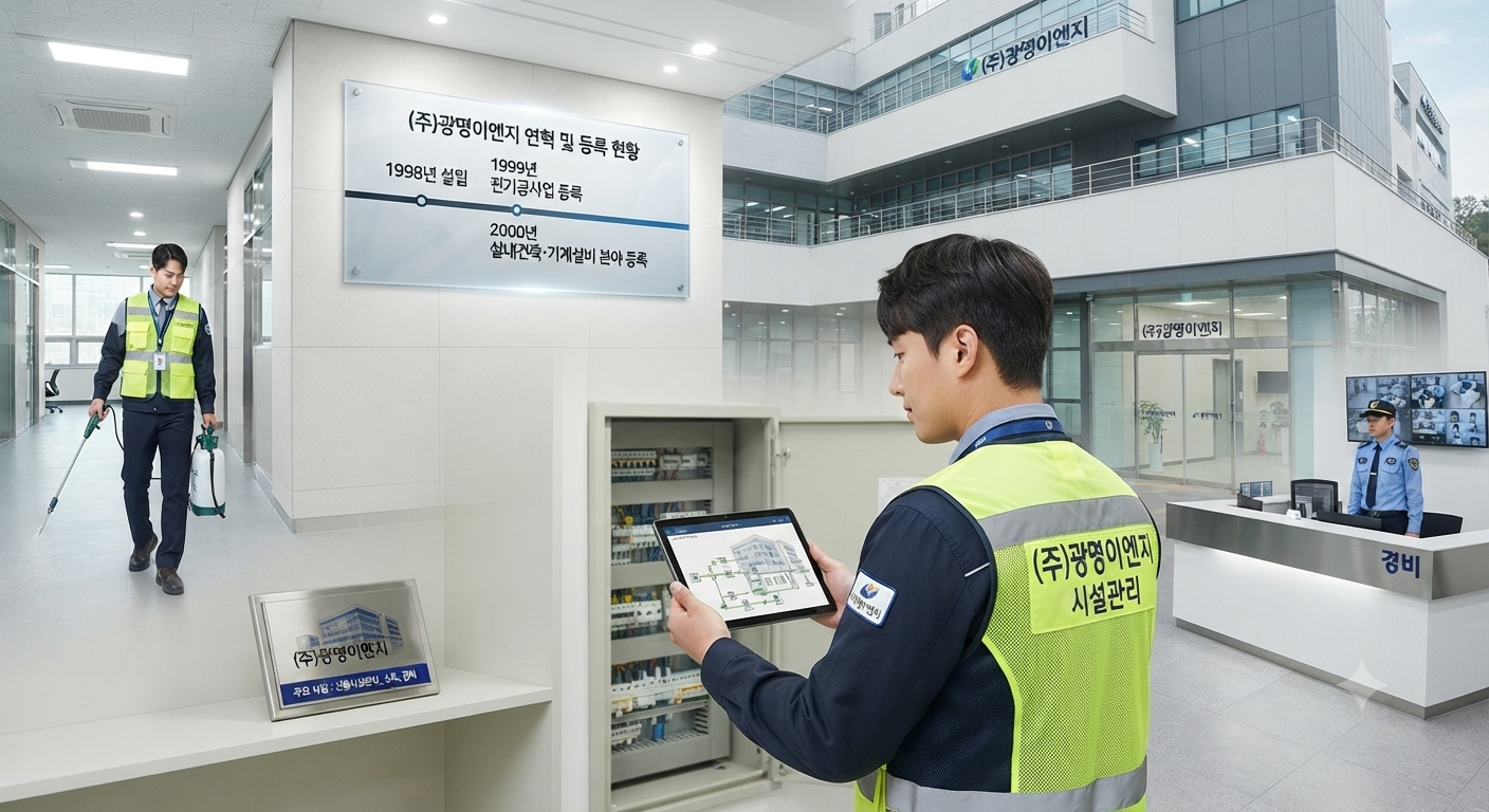 전기공사 분전반 전기안전점검 현장 · 업종 참고 이미지, 해당 업체의 실제 현장 사진 아님