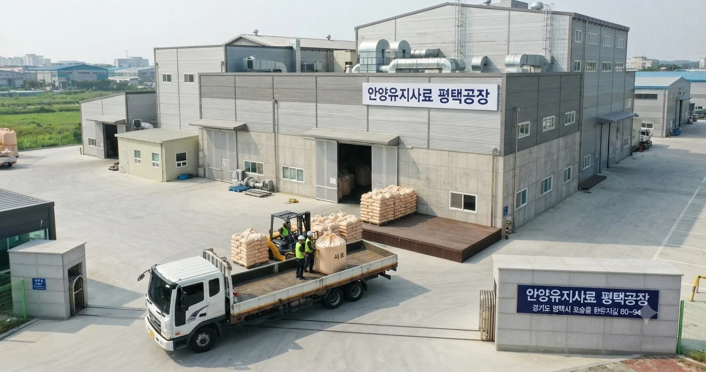 안양유지사료, 평택 포승읍에서 단미사료 제조업 운영 · 조달뉴스 안내 이미지