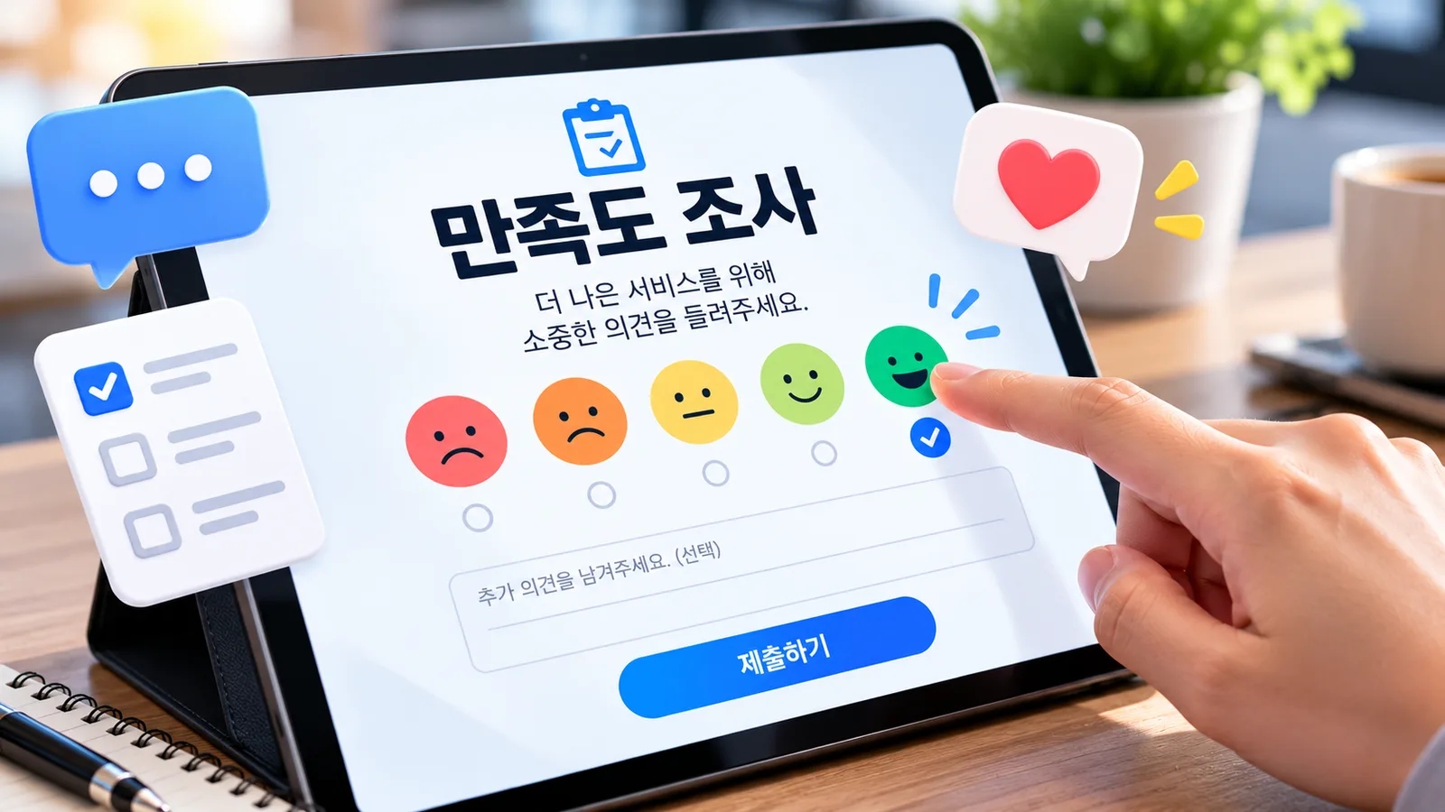 예를 들어 만족도 조사라는 제목의 사업이라도 전화조사, 온라인 설문, 현장조… 관련 이미지