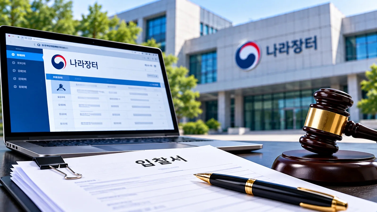 나라장터 전자입찰에 참여하다 보면 투찰금액을 잘못 입력하거나 다른 금액으로 … 관련 이미지