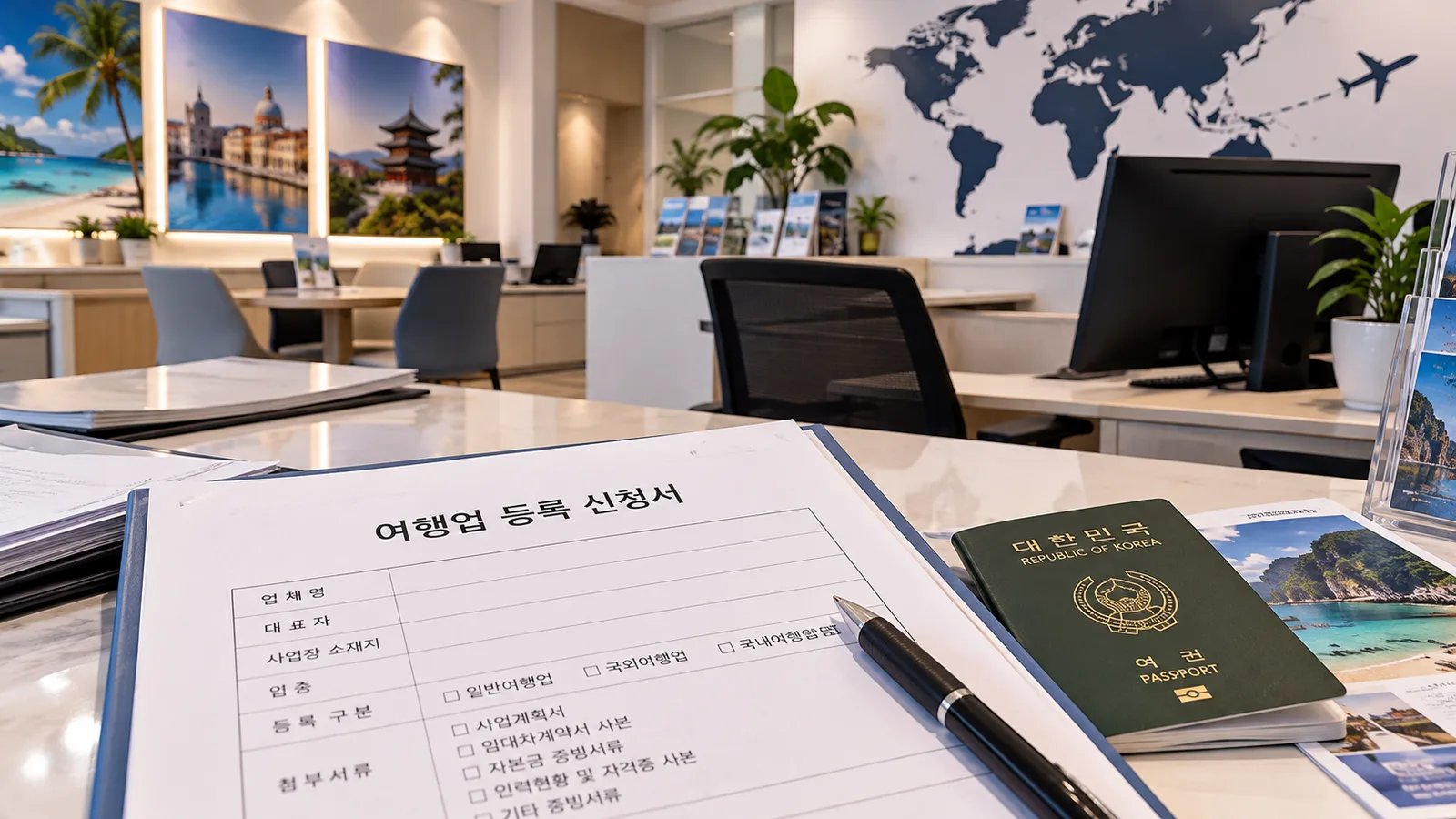 여행사를 창업하거나 여행 관련 사업을 시작하려는 기업이라면 가장 먼저 여행업… 관련 이미지