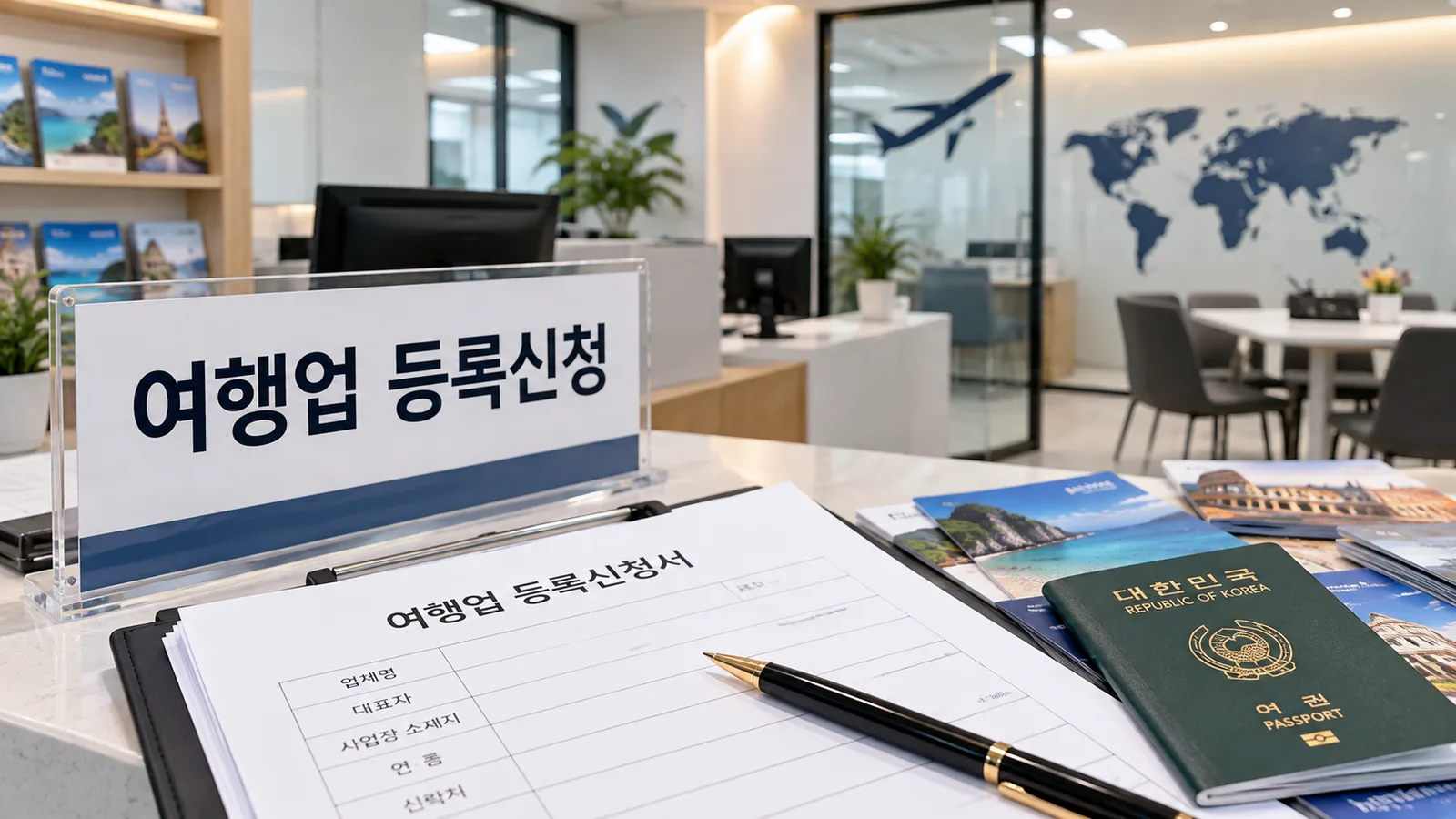 3. 여행업 종류별 자본금 등록기준 관련 이미지