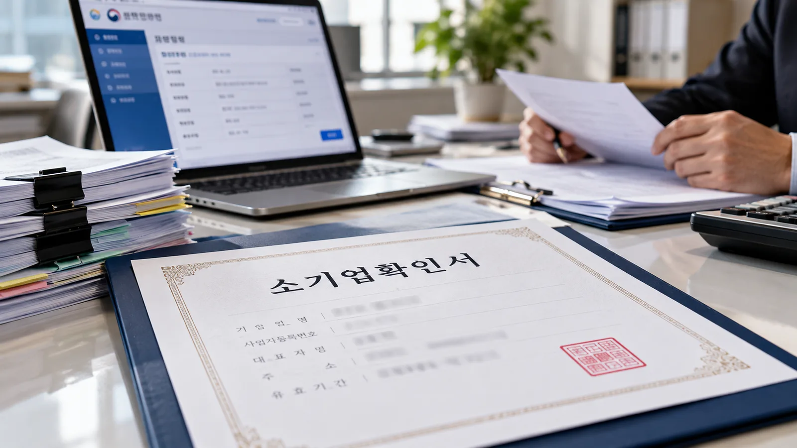 발급받은 확인서는 중소기업제품 공공구매 종합정보망(SMPP)에서도 확인할 수… 관련 이미지