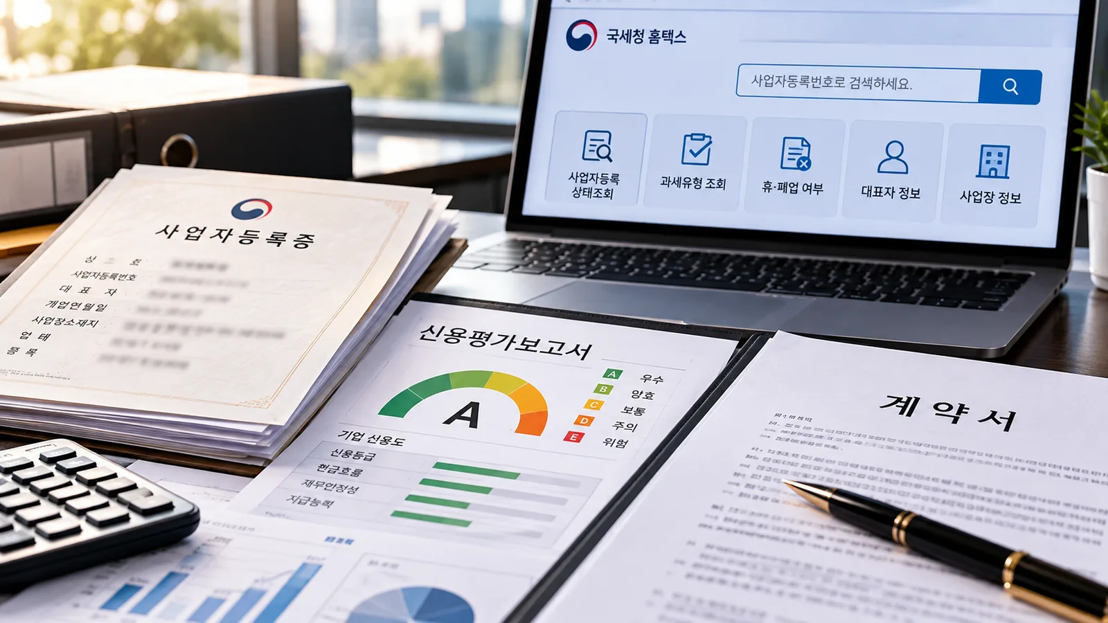 사업자등록증이나 명함만으로 계약 권한까지 증명되는 것은 아닙니다. 관련 이미지